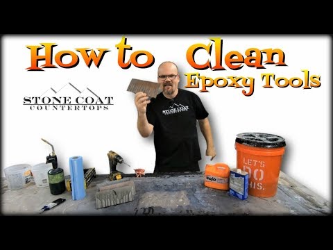 How to Clean Epoxy Tools
