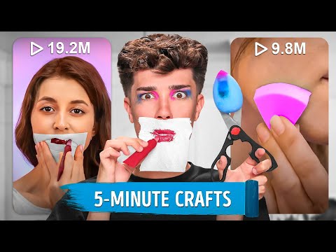 EXPOSING THE WORST 5 MINUTE CRAFT MAKEUP HACKS!
