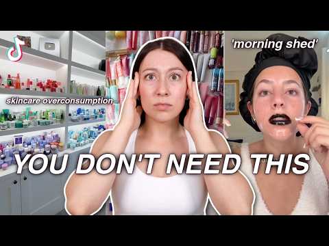 The DARK TRUTH About TikTok's Skincare Overconsumption