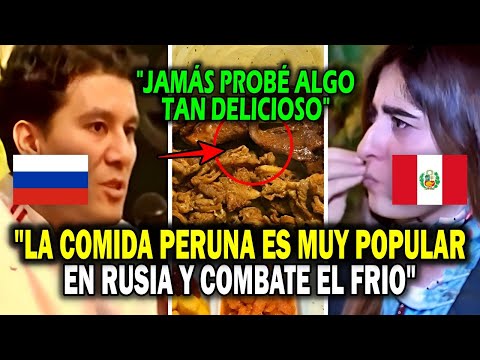 "THE BOOM OF PERUVIAN FOOD IN RUSSIA" RUSSIAN AMBASSADOR COMBATS THE COLD WITH PERUVIAN FOOD