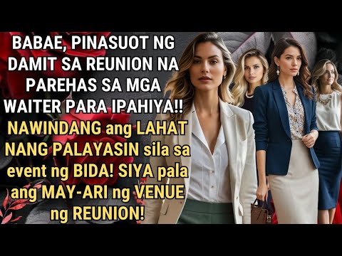 BABAE, PINASUOT ng DAMIT na PAREHO sa DAMIT ng mga WAITER UPANG PAGTAWANAN! NAWINDANG ang mga BULLY!