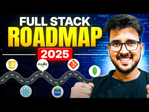 Full Stack Web Development Roadmap 2025 💻 🚀 Master Full Stack in 6 Months ✅🔥