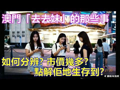 澳門「去去妹」的那些事 ! 如何分辨 ? 市價幾多 ? 點解佢地生存到 ?