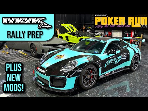 Rally Prep at IYKYK Garage for Poker Run 2026