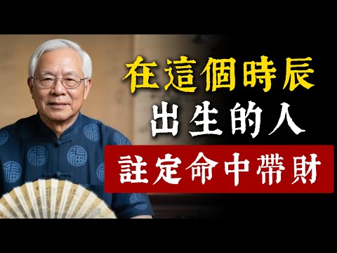 你是幾點出生的，命裡就註定有多少財！出生時間如何決定你一生財富。