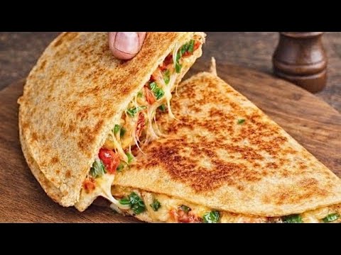 Just 1 tortilla! An incredibly delicious breakfast in 5 minutes!