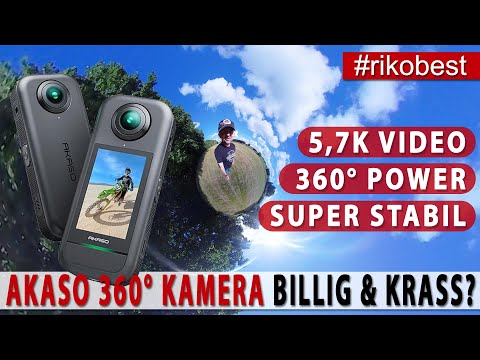 Preis-Schock! Neue 360° Waffe gegen Insta? Akaso 360°  Kamera sorgt für Mega-Aufsehen! Test / Review