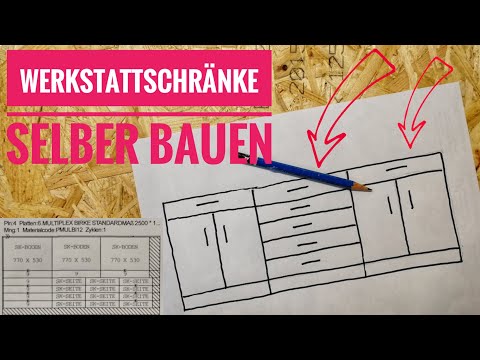 Werkstattschränke selber bauen - Teil 1 Korpus