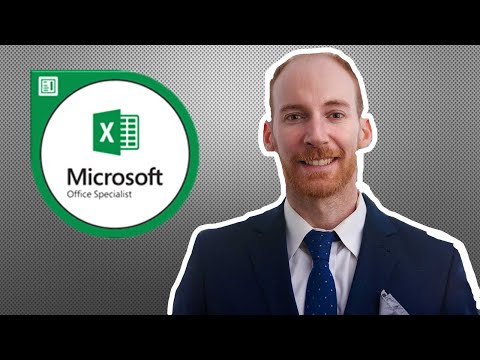 Microsoft Excel (2019) Certification Exam