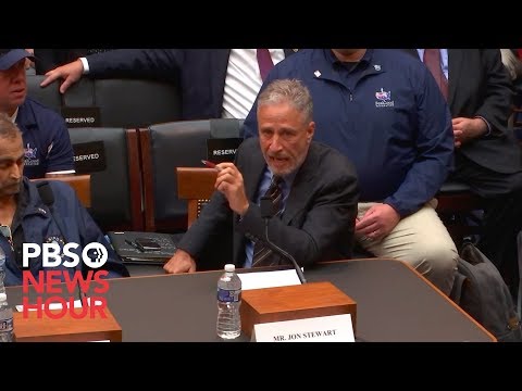 WATCH: Jon Stewart says Congress 'should be ashamed' over inaction on helping 9/11 first responders