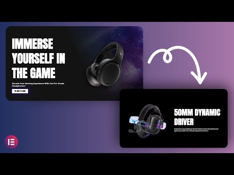 Parallax And Stacking Website Tutorial With Element | Without Code Or Plugins