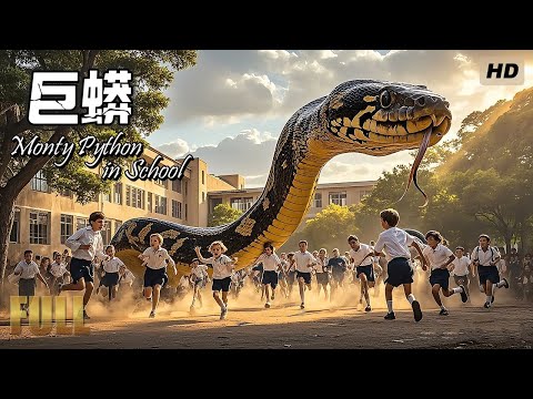 【FULL】A giant mutant snake invades the campus, a B-level disaster movie! | Monster movies