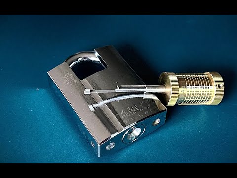 Вскрытие финского замка ABLOY китайским инструментом.