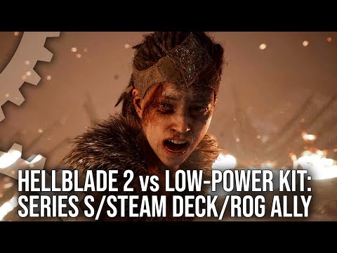 Senua's Saga Hellblade 2: Xbox Series S/Steam Deck/ROG Ally - High-End Game vs Low-Power Hardware