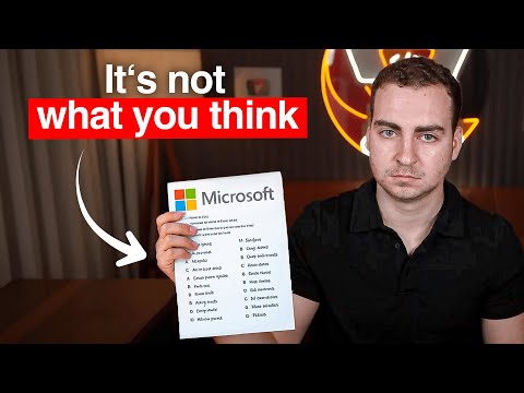 I Worked at Microsoft... This Is What They Paid Me