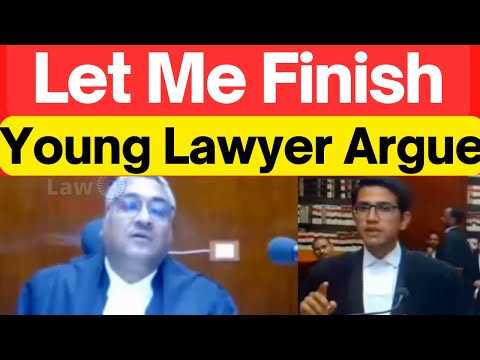 Awesome Argue by Young Lawyer, Heated Argument in Court  #HighCourtofIndia #LawChakra