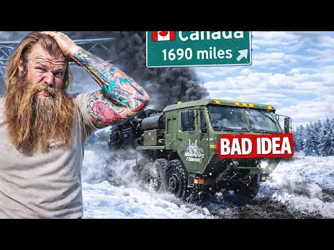 I Drove My 10x10 HEMTT 1690 Miles To Canada… Terrible Idea