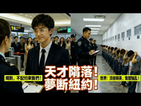 清華20人天才團大鬧紐約機場，高喊“規則不配約束我們！”華裔警官到場後，一場“精英狩獵”開始，20人夢斷美國，無一生還！