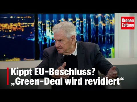 Mölzer: „Green-Deal wird revidiert“ | krone.tv DAS DUELL