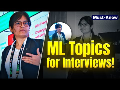 Must-Know ML Topics for Data Science & Analytics!