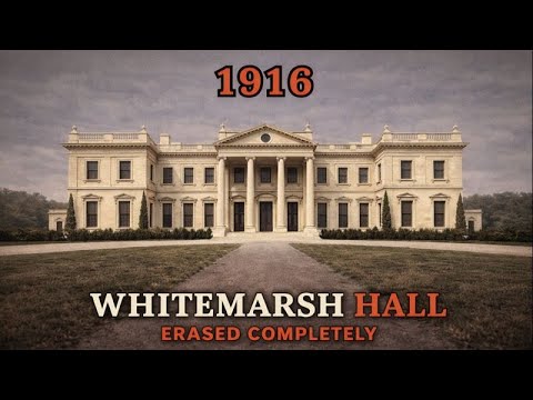 Whitemarsh Hall: The Forgotten Gilded Age Palace That Bankrupted America’s Richest Family