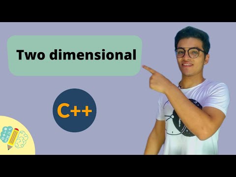 اسهل شرح للمصفوفه الثنائية C++ | Two Dimensional array in c++  : 3