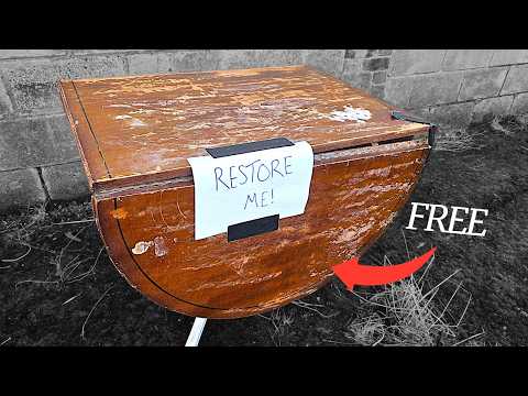 Drop Leaf Table Restoration | BEAUTIFUL Transformation