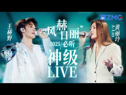 【A-Lin黄丽玲 x 王赫野】“风赫日丽”2025必听神级LIVE现场！两大质感神嗓相遇！任何歌曲到他俩嘴里都能唱出自己的独特风格！#天赐的声音 主题特辑 20251217
