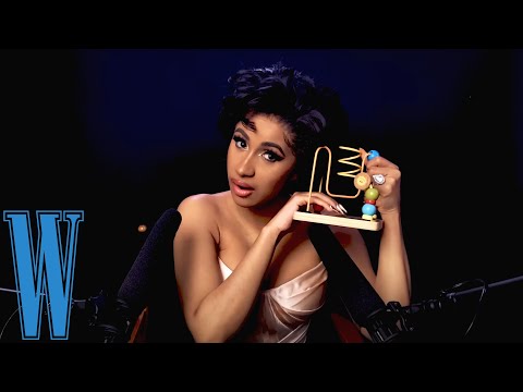 Cardi B Explores #ASMR | W Magazine
