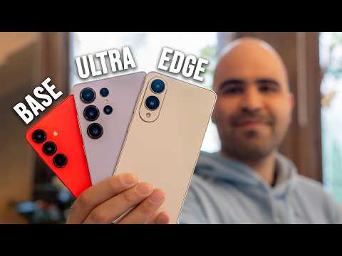 Galaxy S25 Edge vs. S25 Ultra vs. S25: The Real Cost of Going Thin!