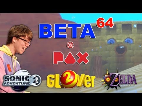 Glover 2 / Majora's Mask Debug / Sonic Adventure 2 Protos | Beta64 at PAX East 2019!