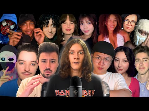 15 ASMRtists Give You TINGLES!!!