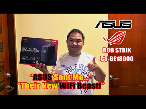 ASUS ROG STRIX GS-BE18000 " Config and actual test"| JK Chavez
