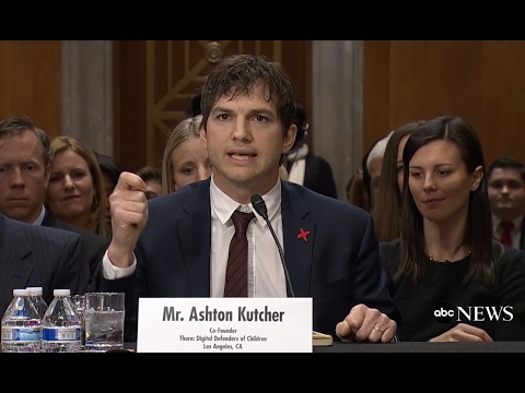 Ashton Kutcher Speech on Human Trafficking Before Congress  | ABC News