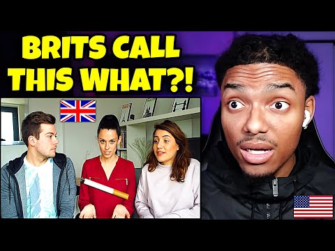 AMERICAN REACTS to British Words That Are RUDE in America