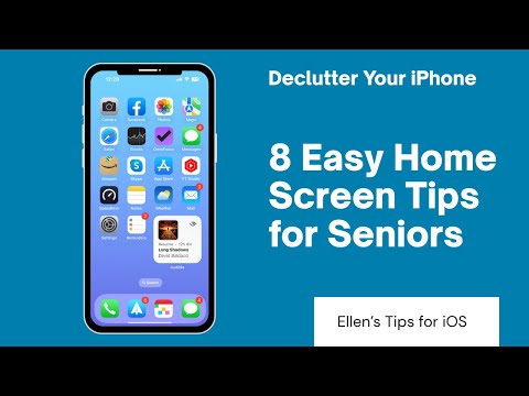 Declutter Your iPhone: 8 Easy Home Screen Tips for Seniors