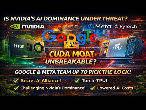 The End of Nvidia’s Monopoly? How Google & Meta are Breaking the "CUDA Prison"