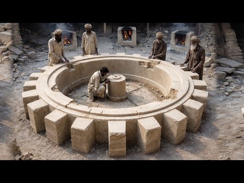 Dangerous Pakistani Factory Works FORGING the World’s Largest Industrial Gear | Full Process