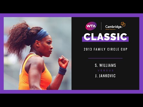 Serena Williams v. Jelena Jankovic | Full Match | 2013 Family Circle Cup