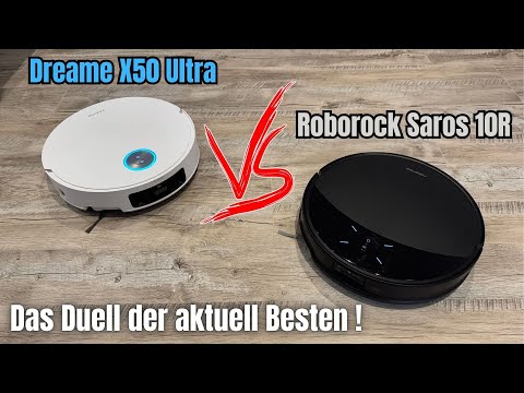Dreame X50 Ultra VS Roborock Saros 10R || Which performs better in a comparison test?