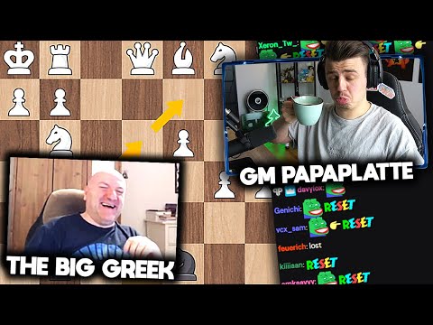 Ich lerne SCHACH spielen! ♟️ (mit The Big Greek) | Papaplatte Gaming