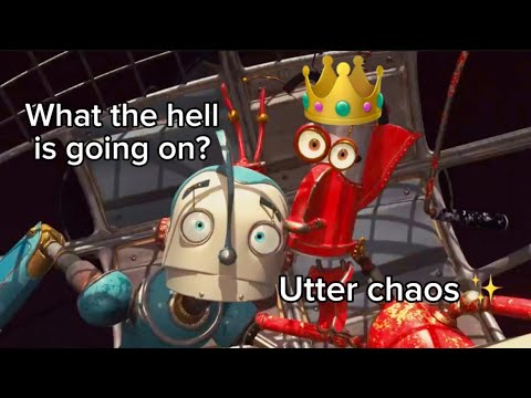 “Robots” being a fever dream for over 8 minutes straight…