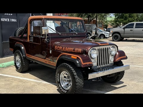 Scramblin’ Around: History of AMC’s 1981-86 Jeep CJ8 Scrambler