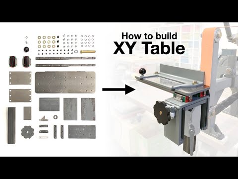 Building the XY Table (surface grinder attachment for belt grinder)