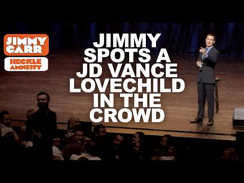 Is That JD Vance’s Long-Lost Son Heckling Jimmy? | Jimmy Carr Crowd Work