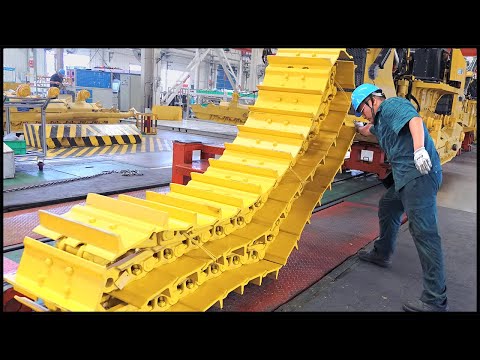 Track Chain Mass Production Process!  Impressive Massive Modern Factory!
