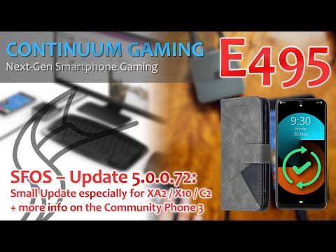 Continuum Gaming E495: SFOS Update - 5.0.0.72 (small update + more info on C3 & my new C2 case)