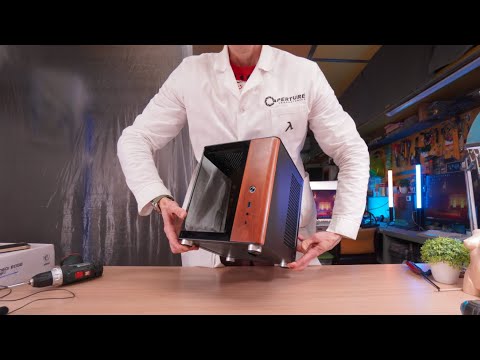 New Mini ITX Case with WOOD Jonsbo TK-0...