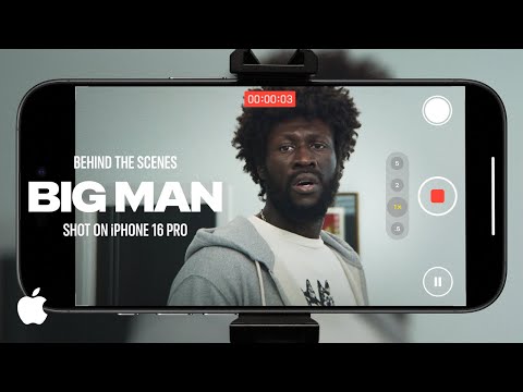 Shot on iPhone 16 Pro | Big Man - Behind The Scenes | Apple