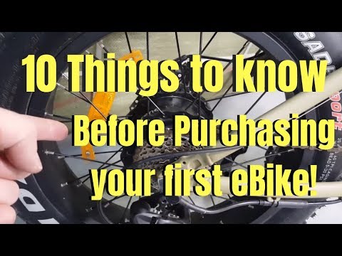 10 things to know before purchasing an eBike